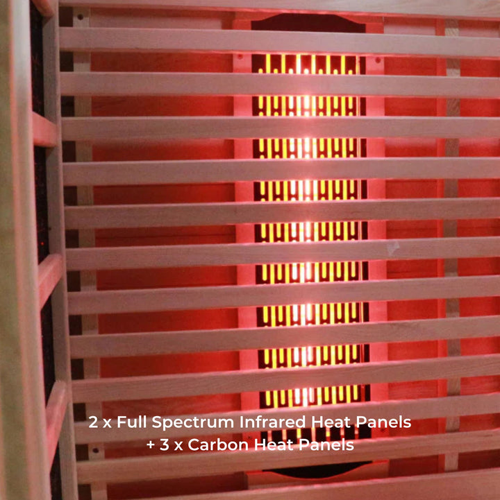 Timber Full Spectrum Infrared Sauna - 1 Person