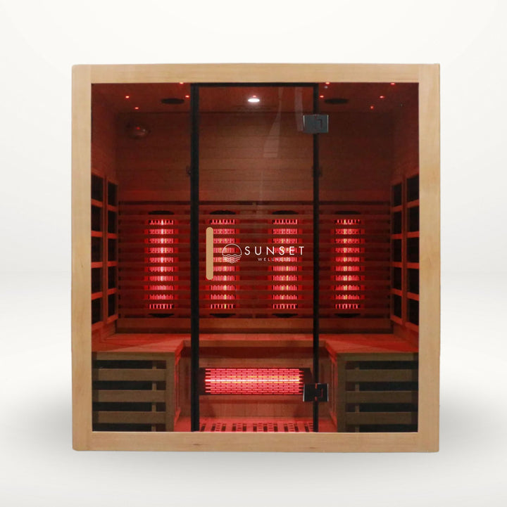 Timber Full Spectrum Infrared Sauna - 4 Person