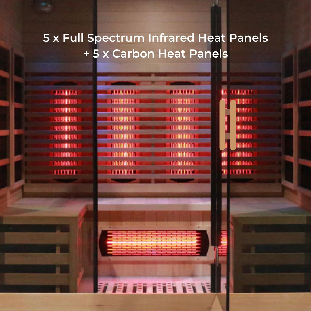 Timber Full Spectrum Infrared Sauna - 4 Person