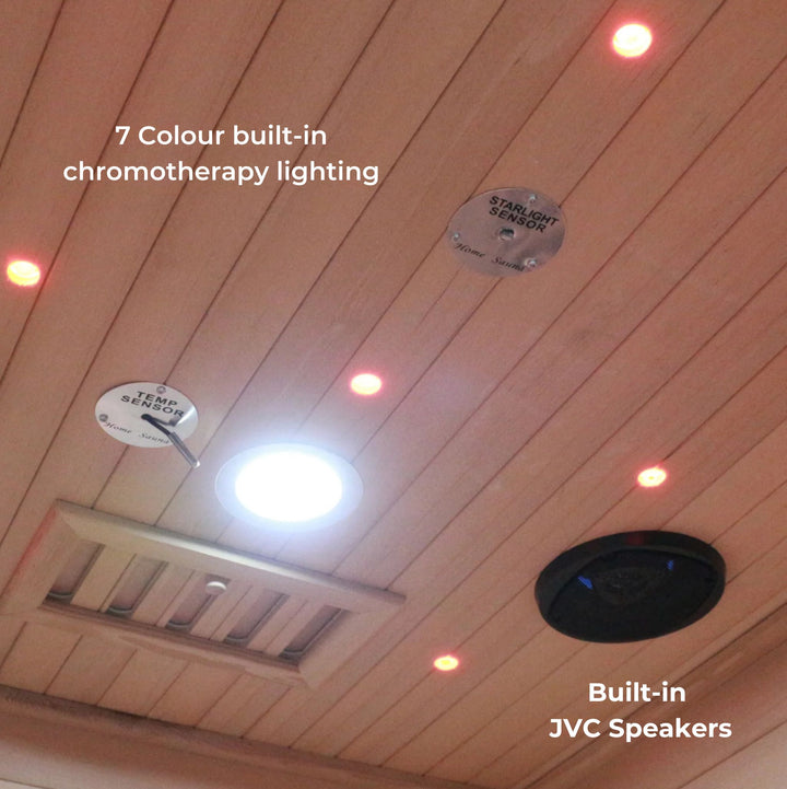 Timber Full Spectrum Infrared Sauna - 4 Person