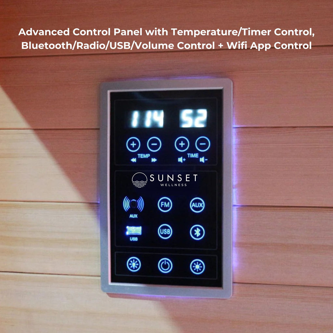 Timber Full Spectrum Infrared Sauna - 4 Person