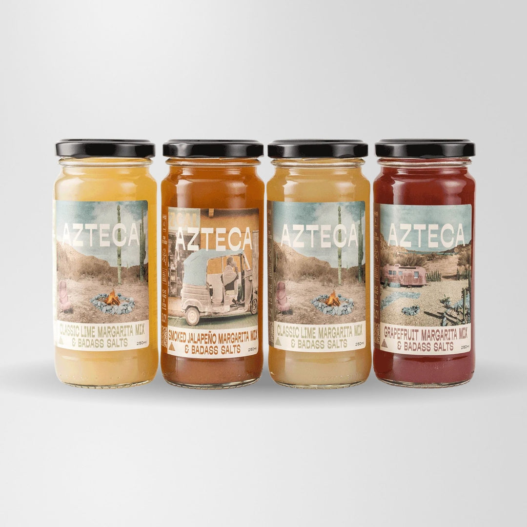 AZTECA Margarita Mix Mini 4 Pack 250ml