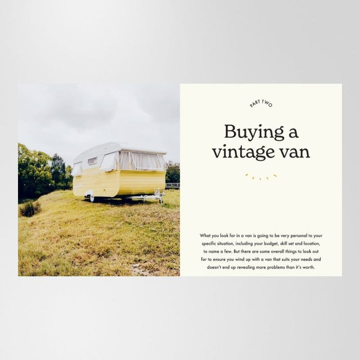 Book: This Old Van Plan By Carlene Duffy