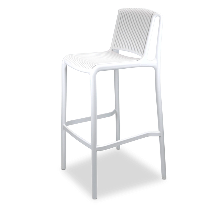 Tropea Bar Chair - White
