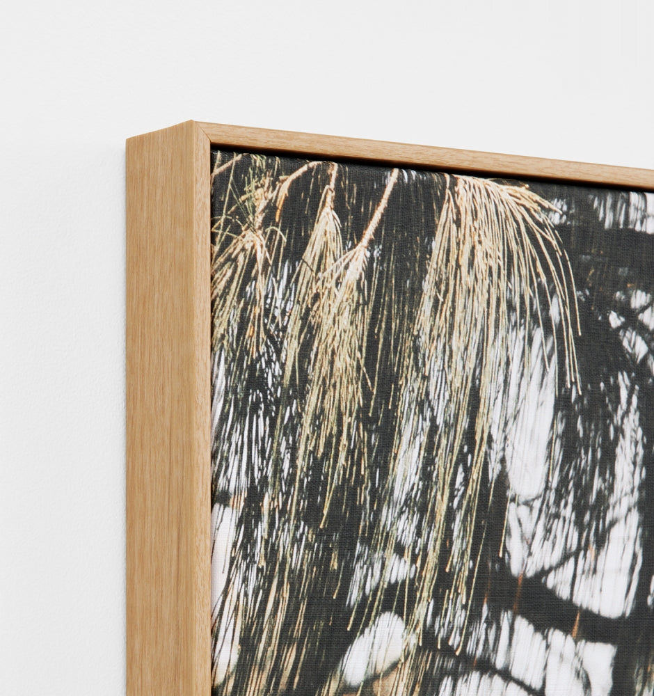 Byron Roadtrip Framed Canvas Print 75 x 150 cm