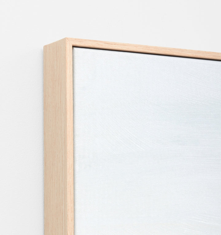 Coastal Winter Framed Canvas Print 150 x 100 cm