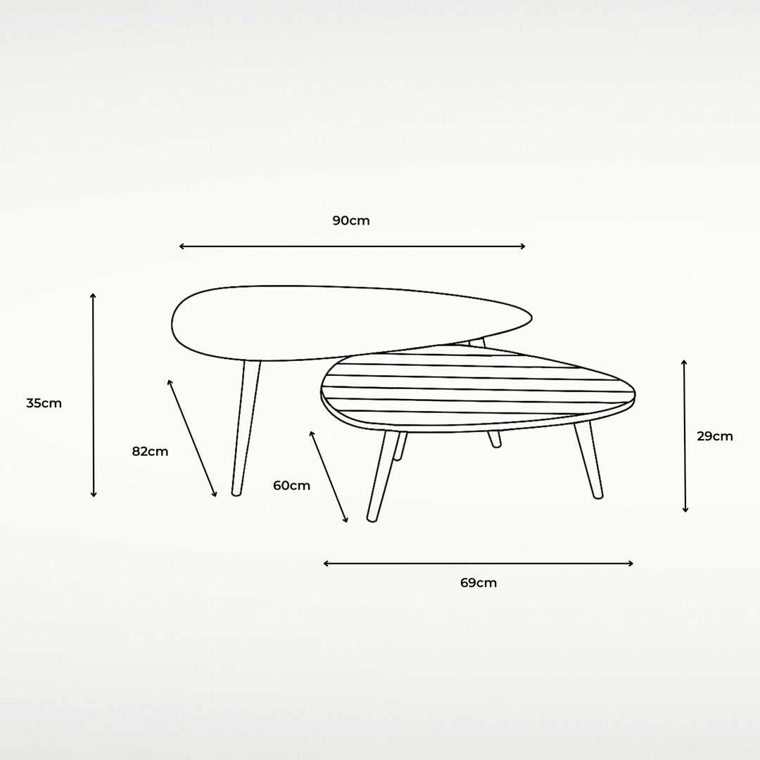 Coogee Coffee Table Set
