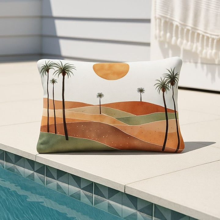 Desert Sunset Outdoor Cushion 60 x 40 cm