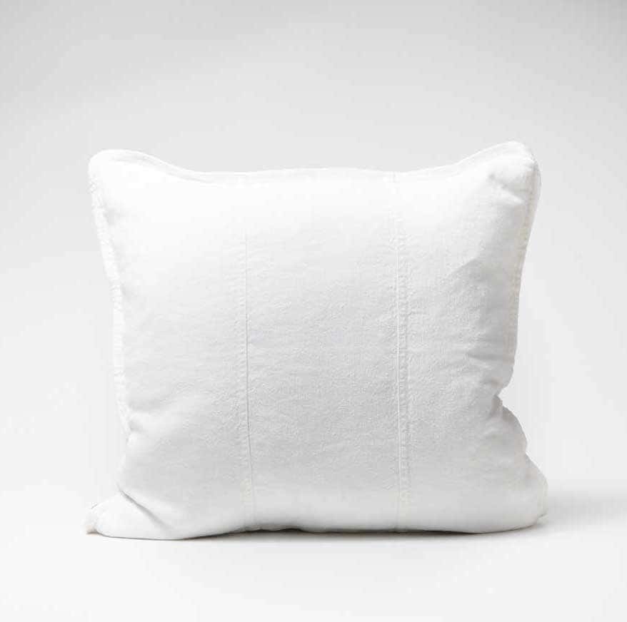 Luca® Linen Outdoor Cushion 50x50cm - White