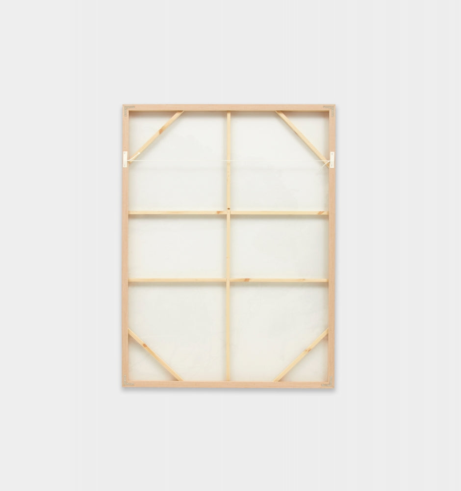 Hidden Paradise Framed Canvas Print 105 x 140 cm