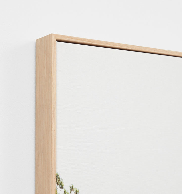 Hidden Paradise Framed Canvas Print 105 x 140 cm