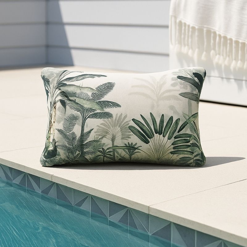 Jungle Palm Outdoor Cushion 60 x 40 cm