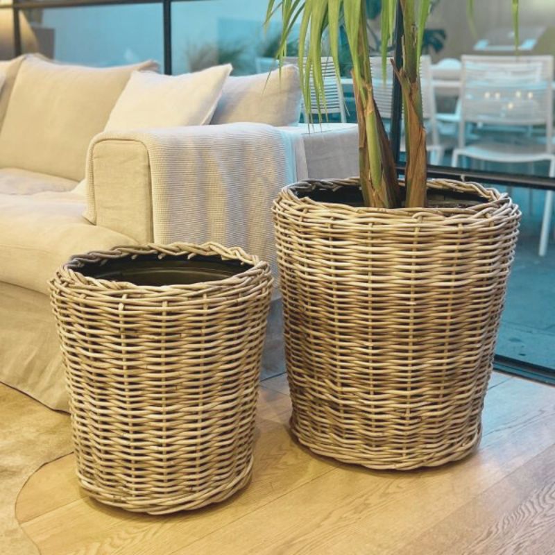 Kubu Wicker Watersafe Pot