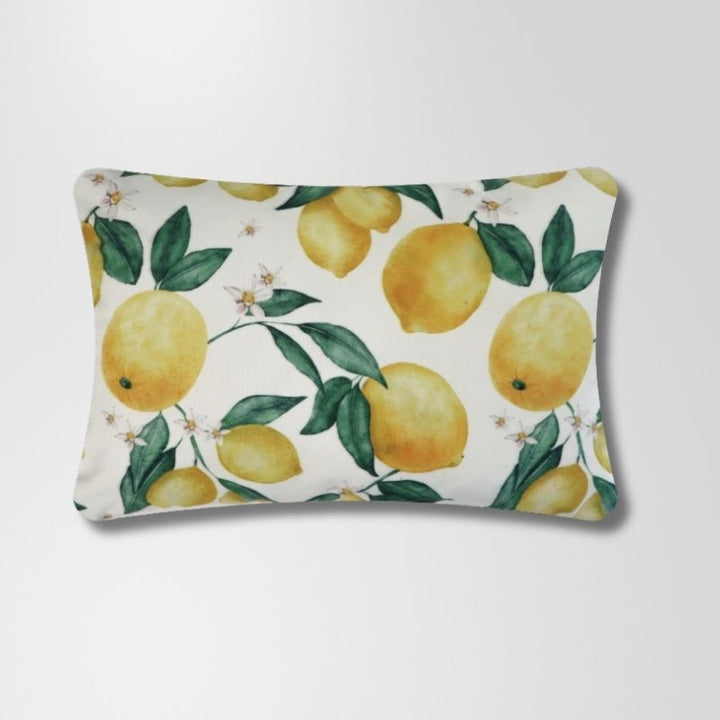 Mediterranean Lemon Outdoor Cushion 60 x 40 cm