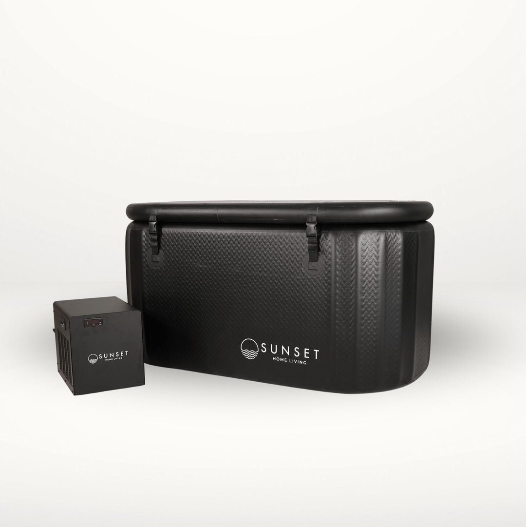 Portable Ice Bath & Chiller Unit - Black