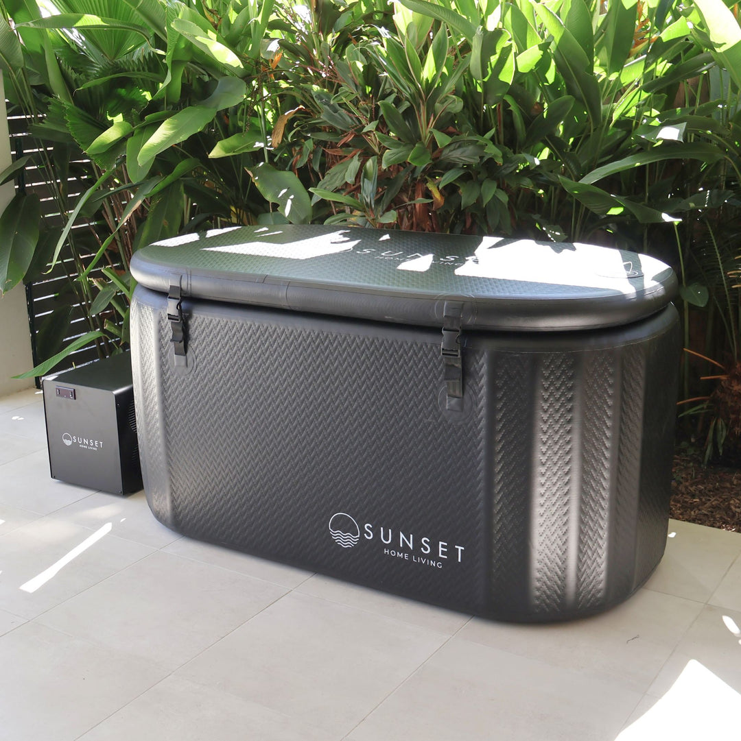 Portable Ice Bath & Chiller Unit - Black
