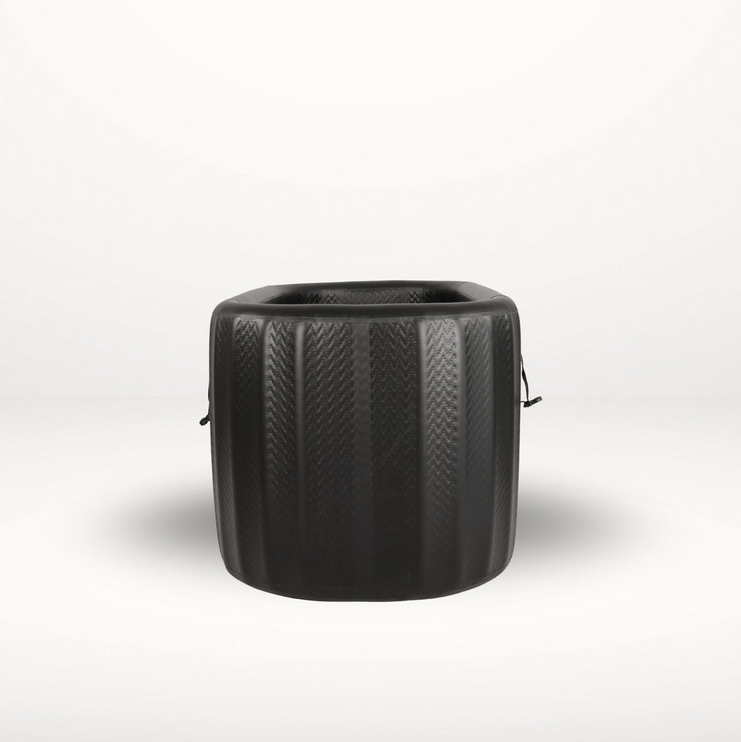 Portable Ice Bath Black & Infrared Sauna Set