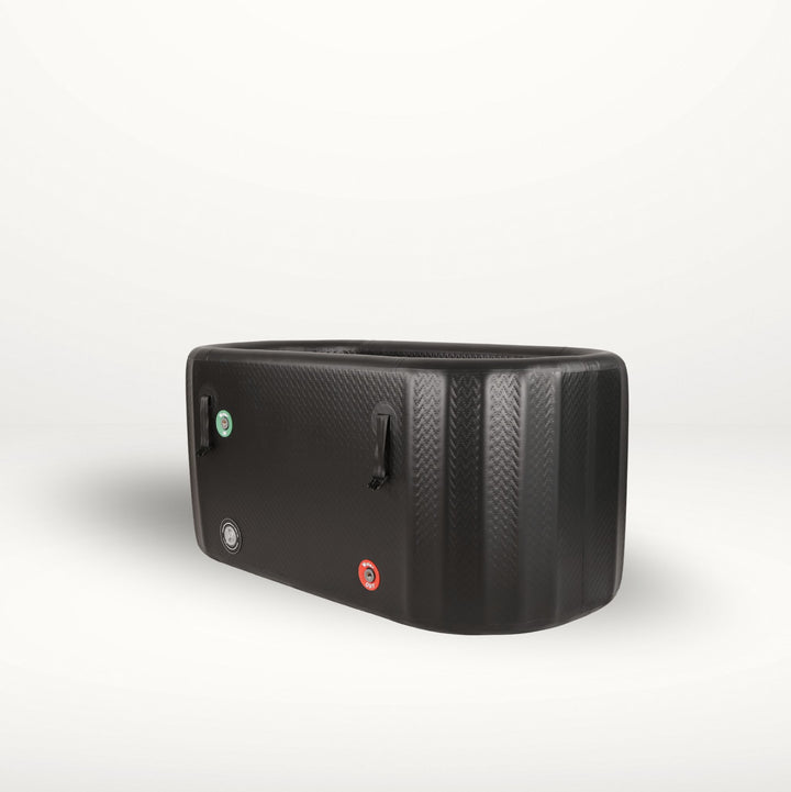 Portable Ice Bath Black & Infrared Sauna Set