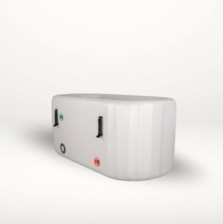 Portable Ice Bath & Chiller Unit - Light Grey