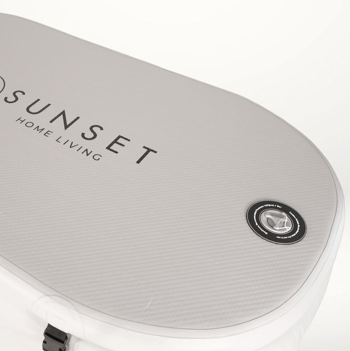 Portable Ice Bath & Chiller Unit - Light Grey