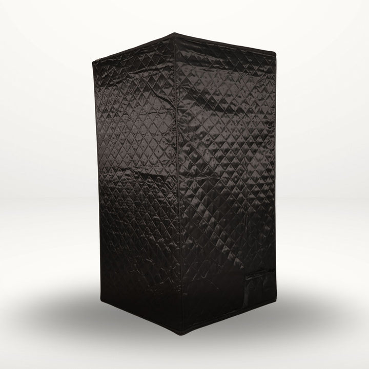 Portable Ice Bath Black & Infrared Sauna Set