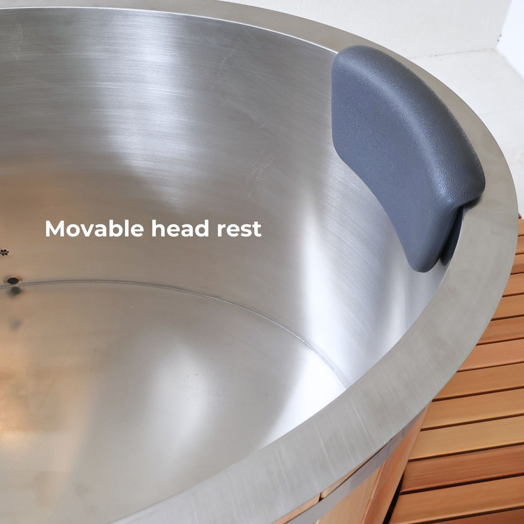 Timber Ice Bath & Infrared Sauna Set