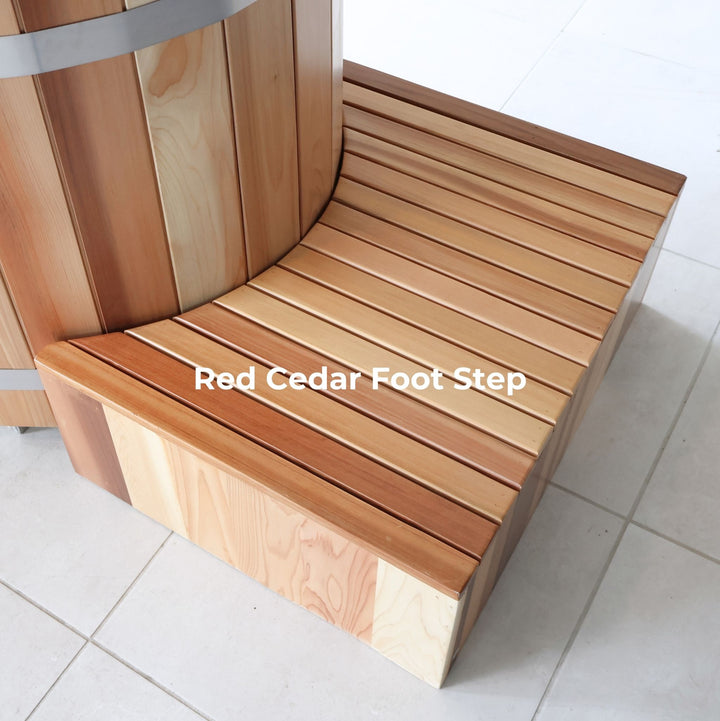 Timber Ice Bath & Infrared Sauna Set