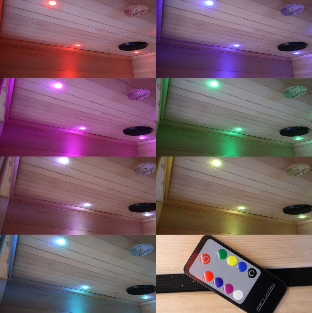 Timber Ice Bath & Infrared Sauna Set