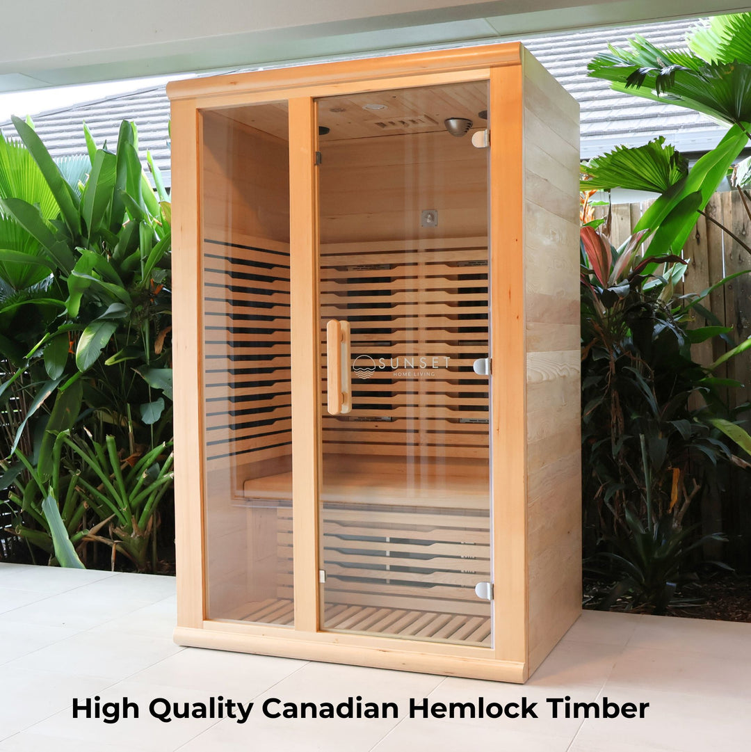 Timber Infrared Sauna - 2 Person