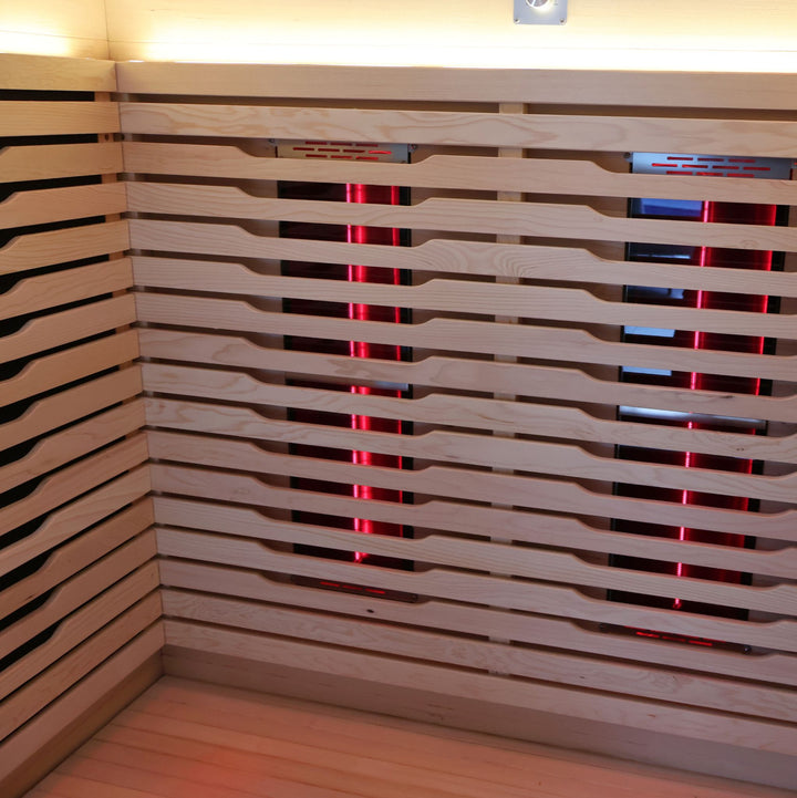 Timber Ice Bath & Infrared Sauna Set