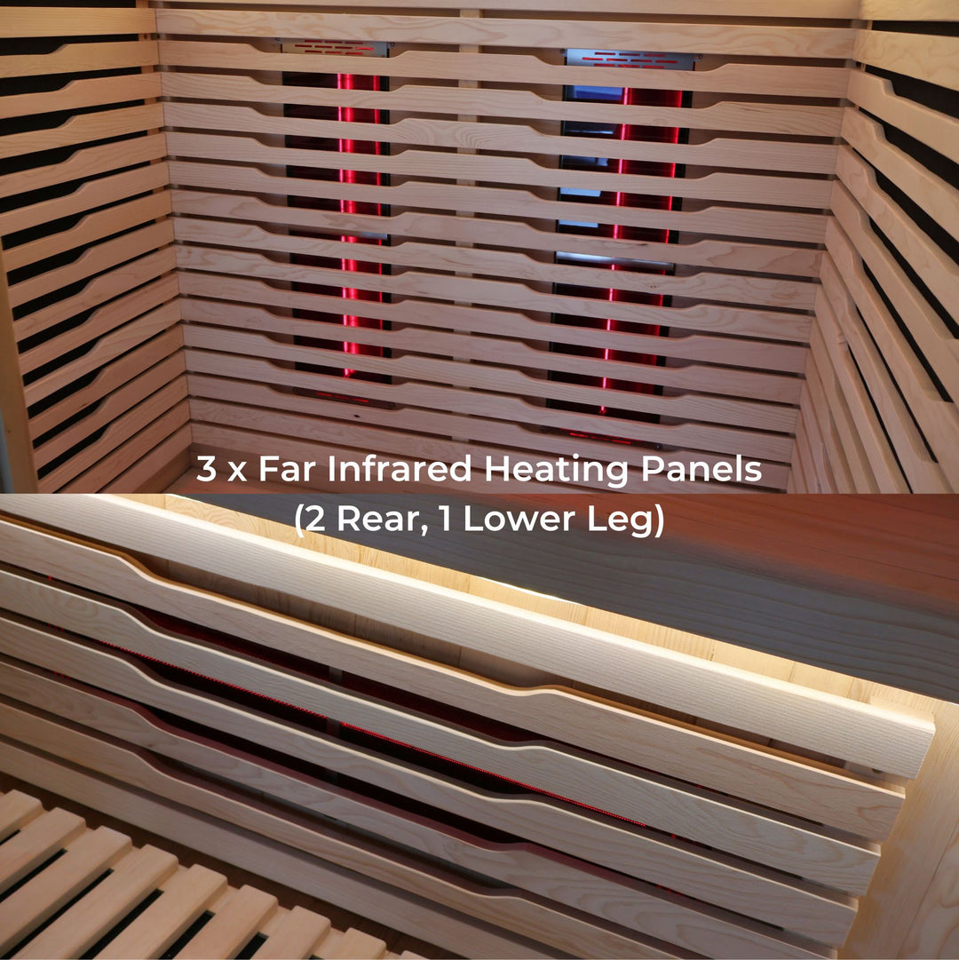 Timber Infrared Sauna - 2 Person