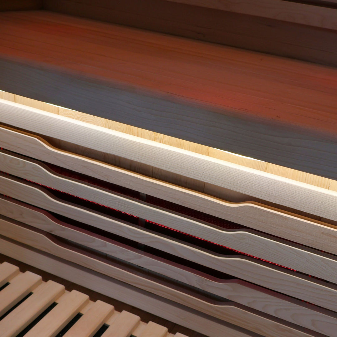 Timber Ice Bath & Infrared Sauna Set