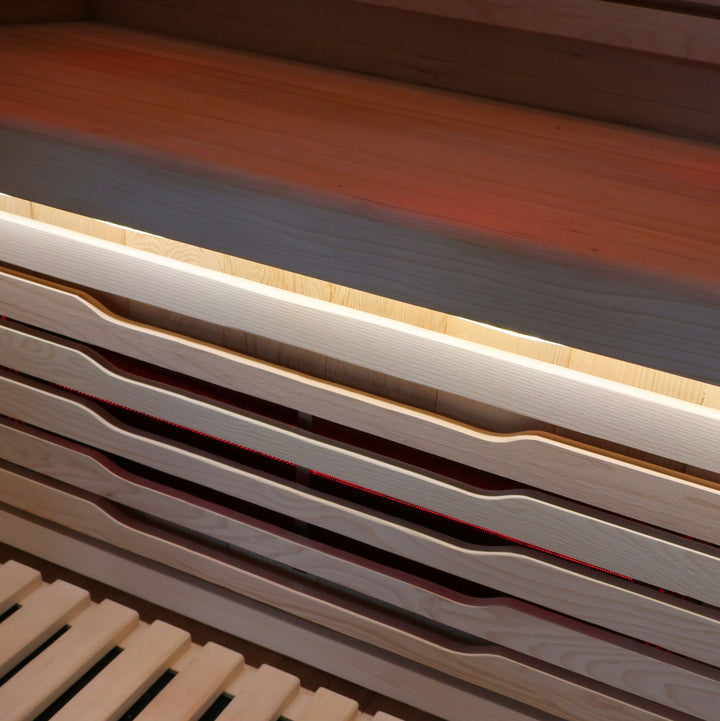 Timber Ice Bath & Infrared Sauna Set