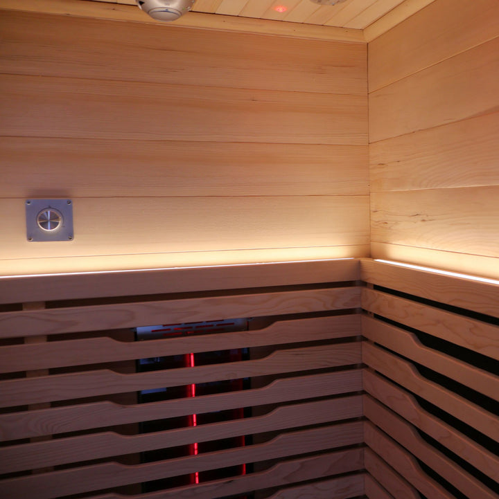 Timber Ice Bath & Infrared Sauna Set