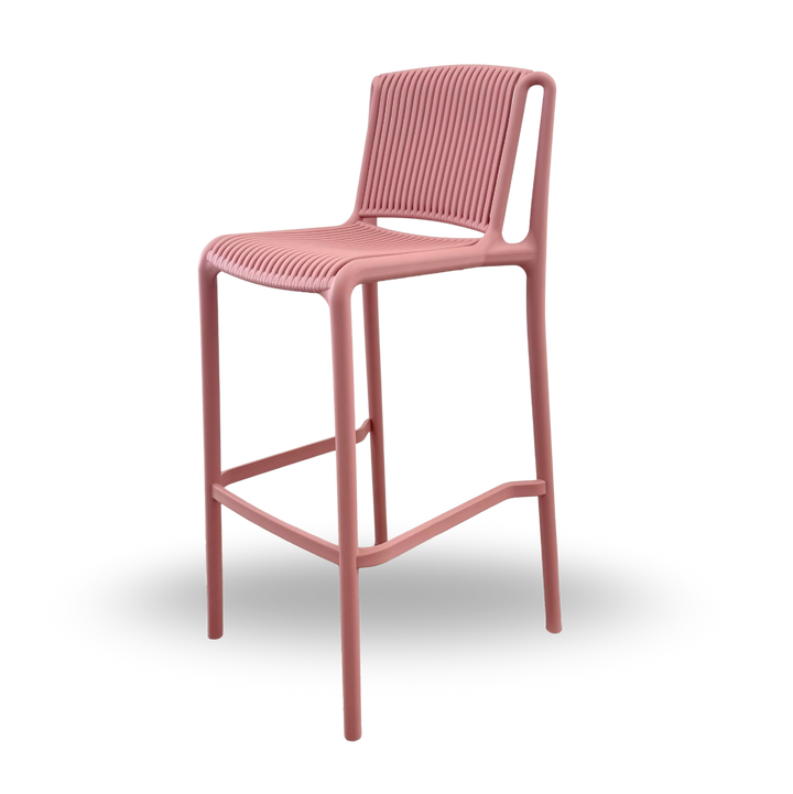 Tropea Bar Chair - Dusty Pink