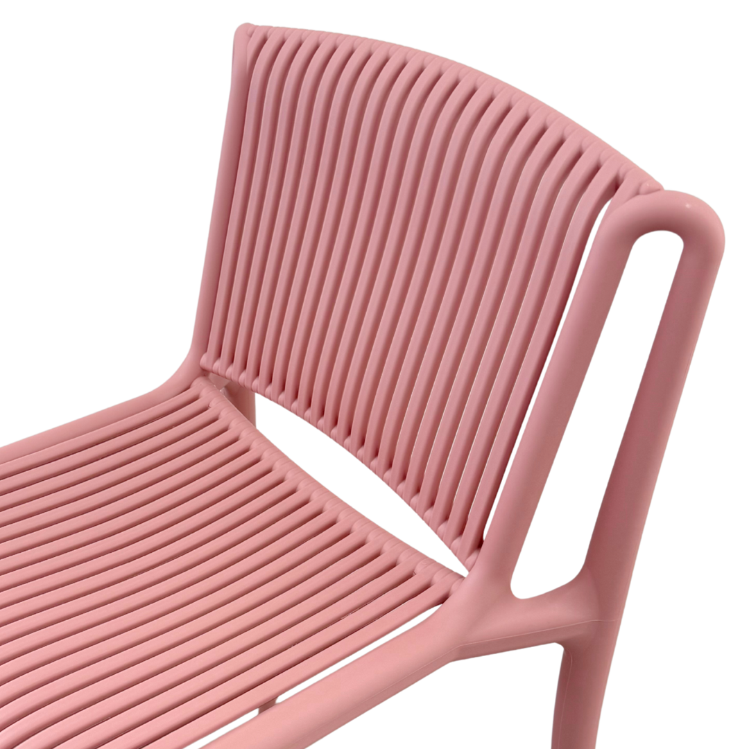 Tropea Bar Chair - Dusty Pink