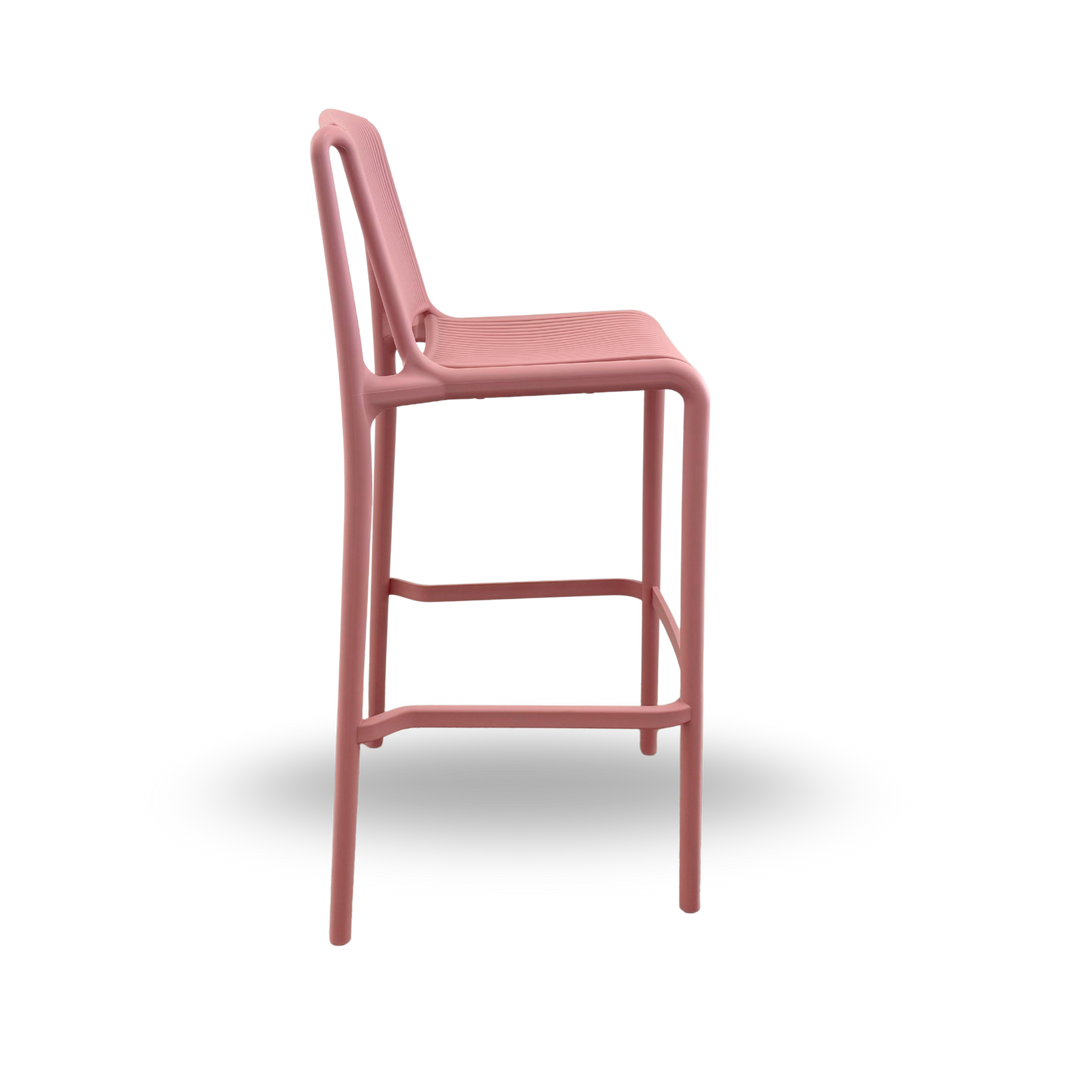 Tropea Bar Chair - Dusty Pink