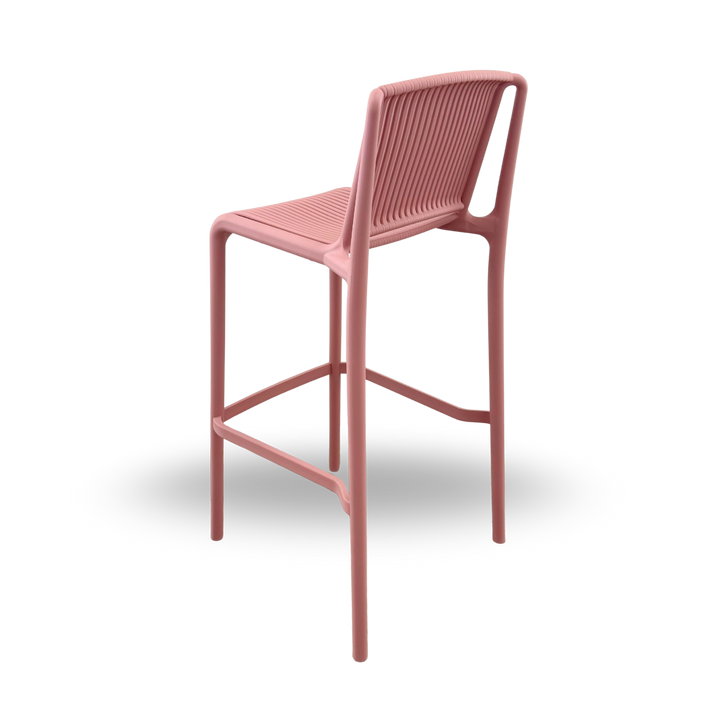 Tropea Bar Chair - Dusty Pink