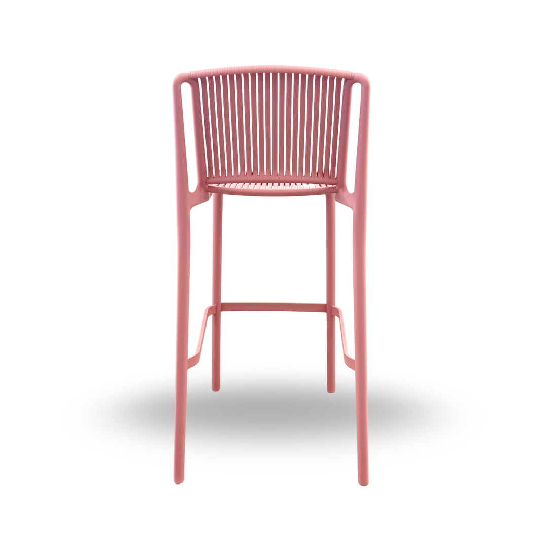 Tropea Bar Chair - Dusty Pink