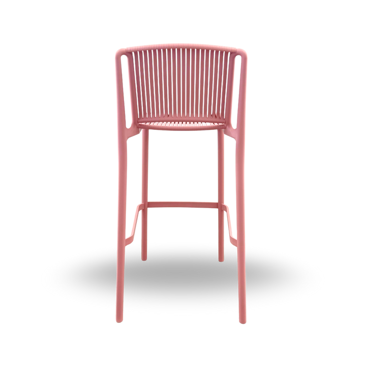 Tropea Bar Chair - Dusty Pink