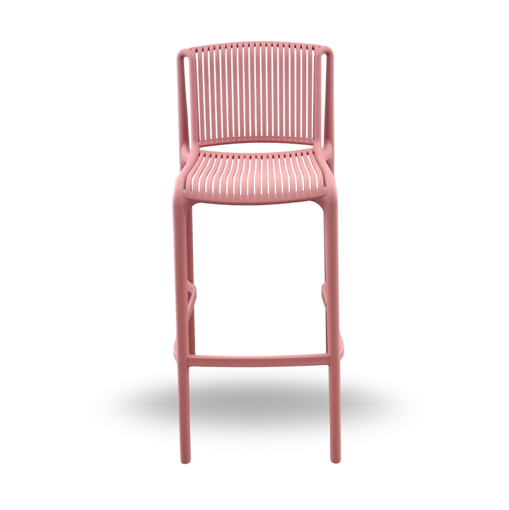 Tropea Bar Chair - Dusty Pink