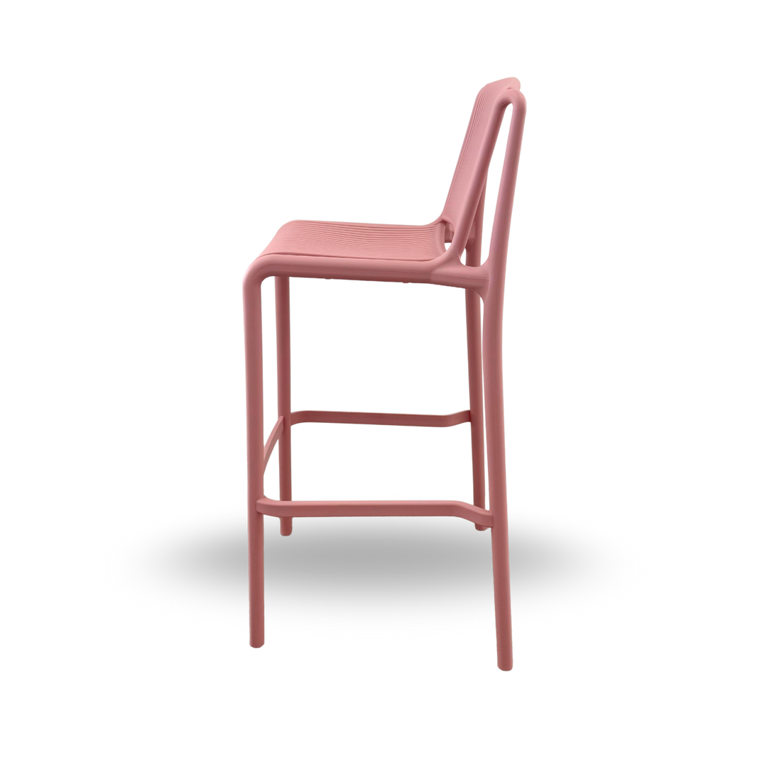 Tropea Bar Chair - Dusty Pink