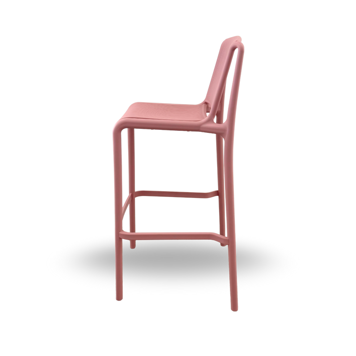 Tropea Bar Chair - Dusty Pink
