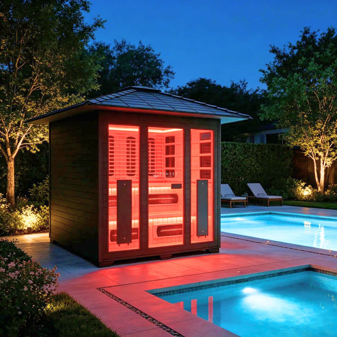 Outdoor Full Spectrum Infrared Saunas