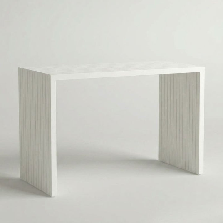 Avoca Bar Table - White | Sunset Home Living