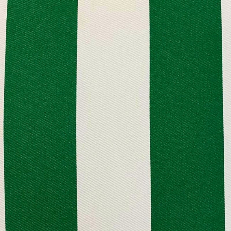 Bold Stripe Green Outdoor Cushion 55 x 55 cm