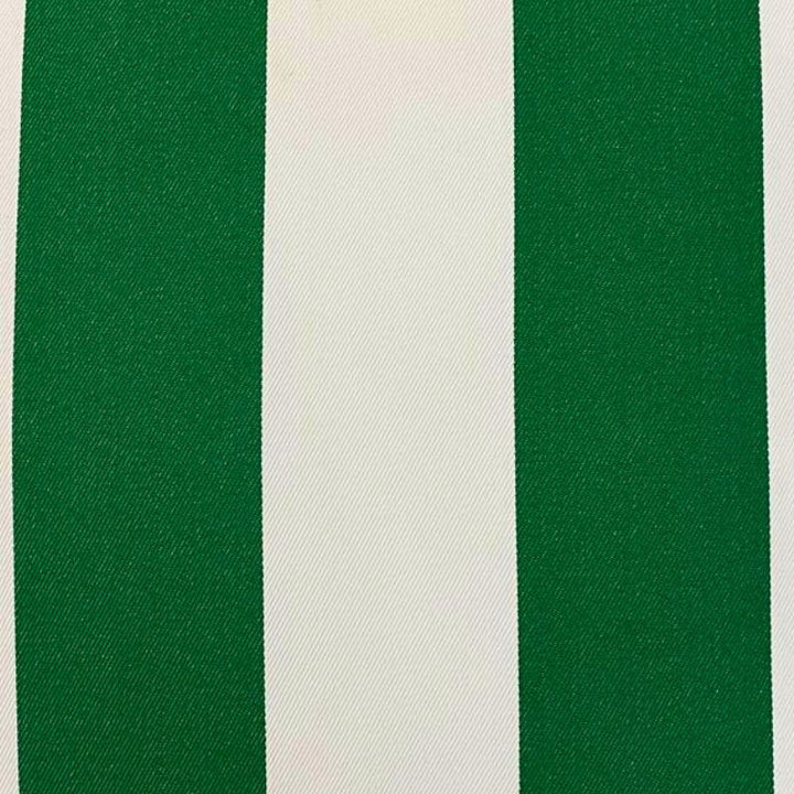 Bold Stripe Green Outdoor Cushion 55 x 55 cm