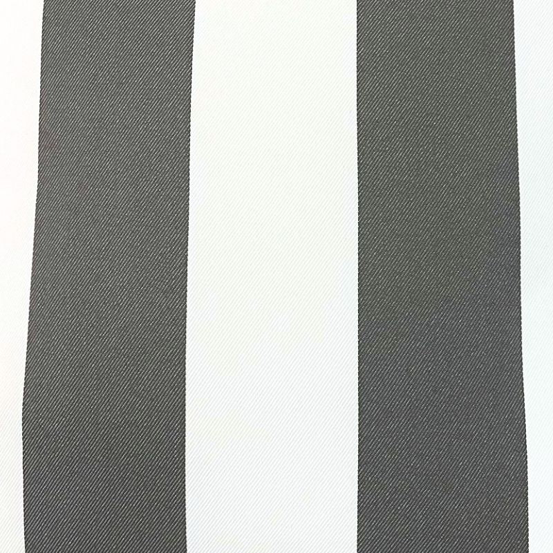 Bold Stripe Grey Outdoor Cushion 55 x 55 cm