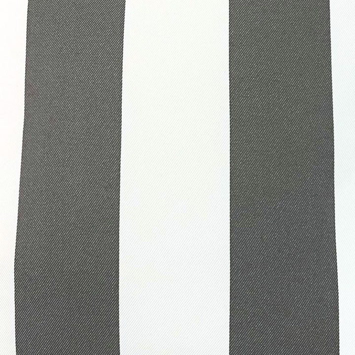 Bold Stripe Grey Outdoor Cushion 55 x 55 cm