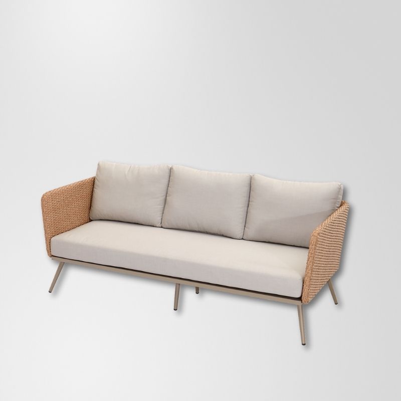 Bowral 3 Seat Sofa Straight Arm | Sunset Home Living